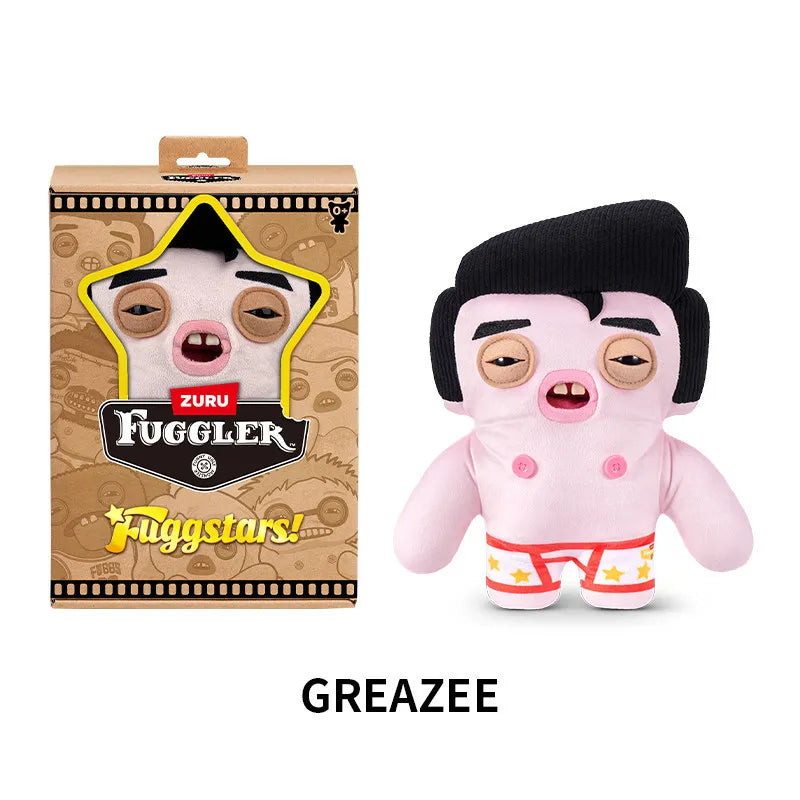 Genuine for Big-Tooth Teething Monster Pendant Funky Tooth Treasure Ugly-Cute Doll Plush Keychain 5-7 Years