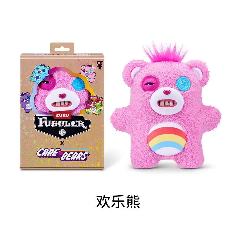 Genuine for Big-Tooth Teething Monster Pendant Funky Tooth Treasure Ugly-Cute Doll Plush Keychain 5-7 Years