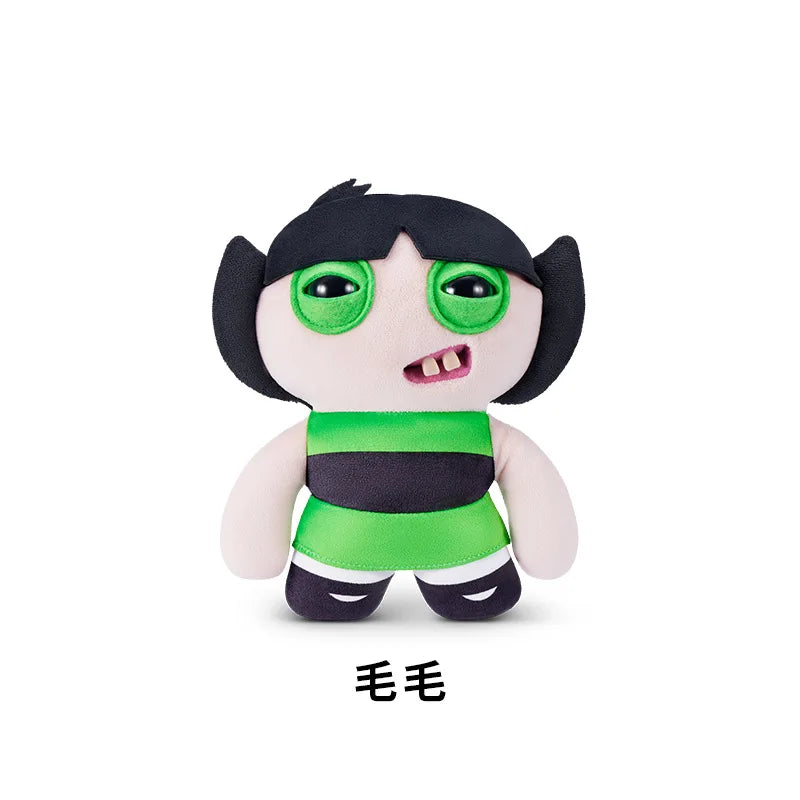 Genuine for Big-Tooth Teething Monster Pendant Funky Tooth Treasure Ugly-Cute Doll Plush Keychain 5-7 Years