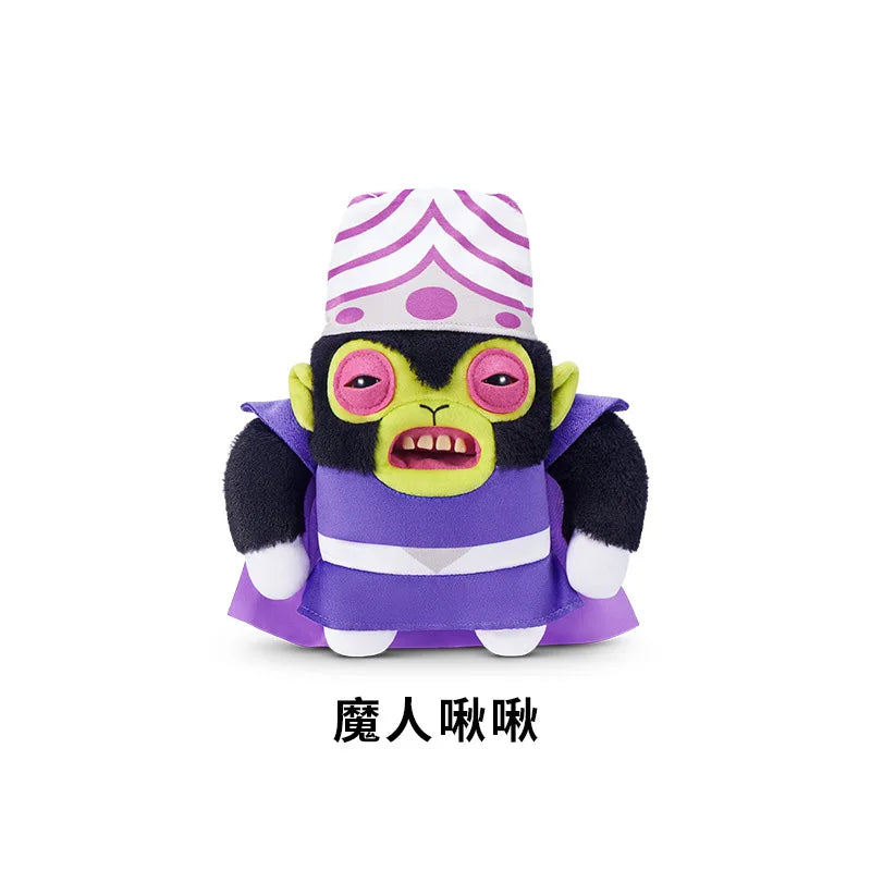 Genuine for Big-Tooth Teething Monster Pendant Funky Tooth Treasure Ugly-Cute Doll Plush Keychain 5-7 Years