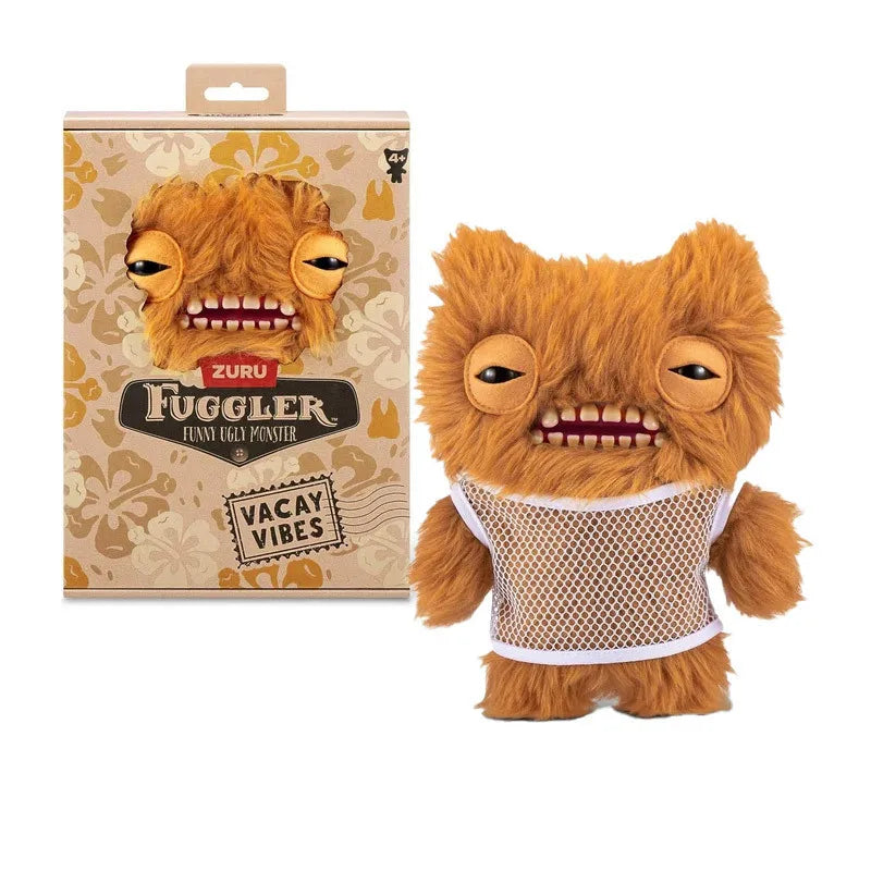 Genuine for Big-Tooth Teething Monster Pendant Funky Tooth Treasure Ugly-Cute Doll Plush Keychain 5-7 Years