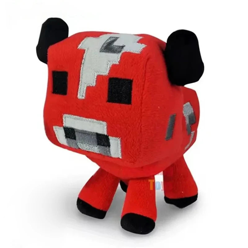 Red Cow Plush — Soft & Squishy 16cm Stuffed Animal