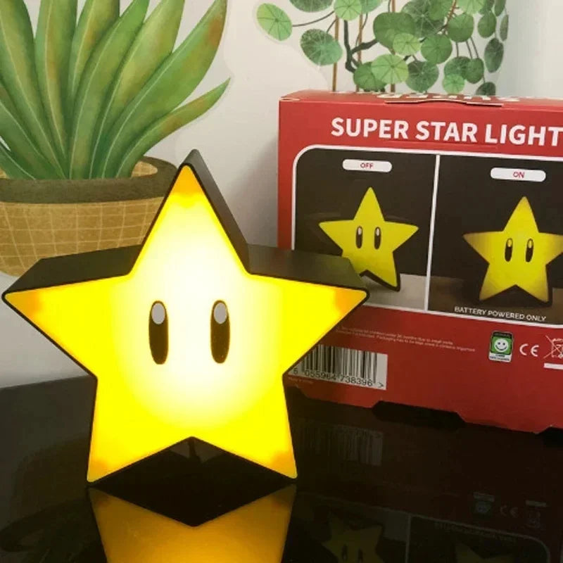 LED Question Block Lamp — Light-Up Music Desk Lamp for Gamers