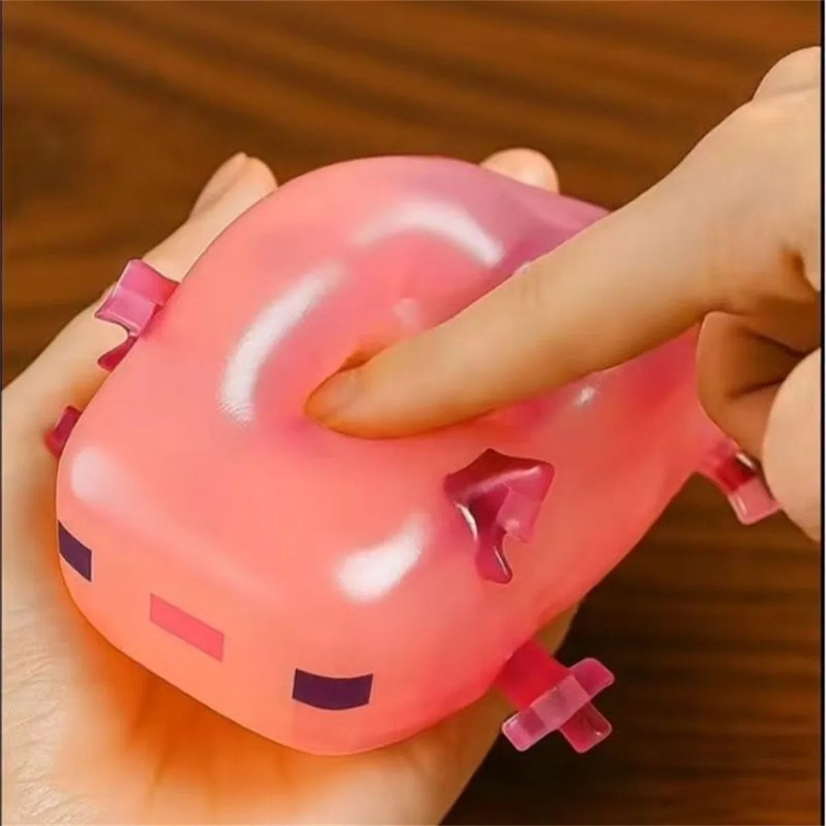 Creative explosion American salamander animal malleable pinch music decompression