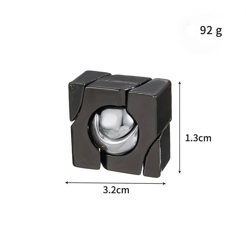 Metallic Theme Lock Puzzles For Adults - Advanced Geometric Tavern Puzzles