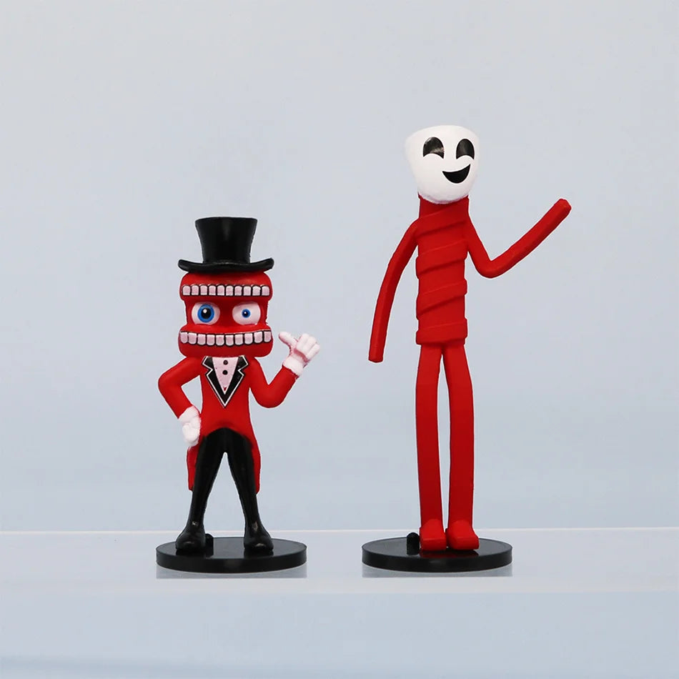 Digital Circus Q-Style Figurines — 8-Character Collector Set