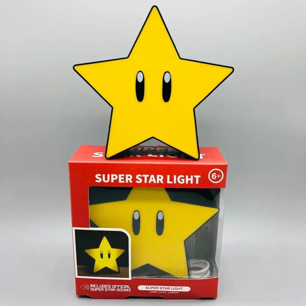 LED Question Block Lamp — Light-Up Music Desk Lamp for Gamers